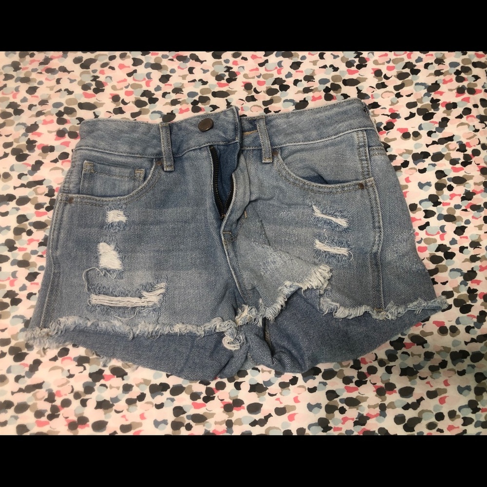 Light wash Pacsun Shorts